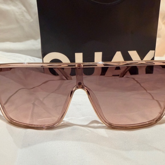 Quay Australia Nightfall Remixed Sunglasses in Brown Fawn